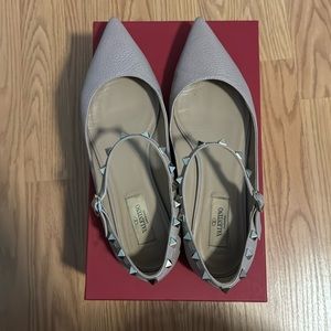 Valentino Rockstud Ballet Flats